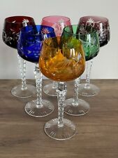 Farbige Kristall Weingläser