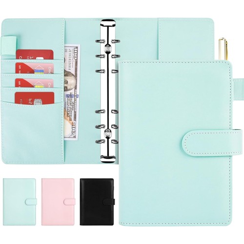 Kunstleder ringbuch budget - ringbuch, a6