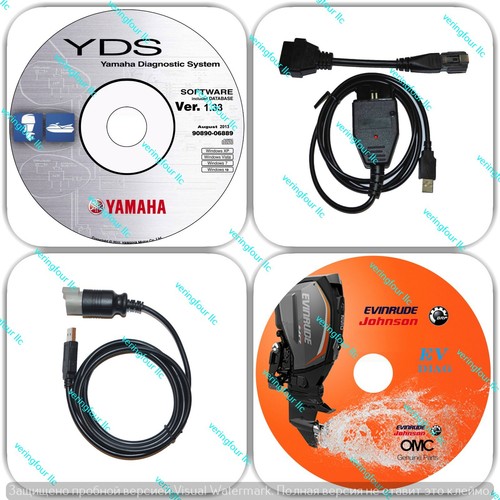 Yamaha evinrude diagnostik set - yamaha, diagnostik-set
