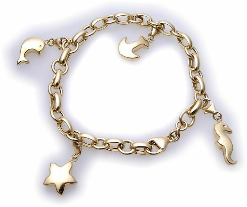 Bettelarmband anker delfin - bettelarmband,