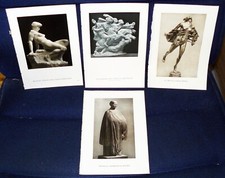 Konvolut Faksimile-Drucke Plastiken Röll Gasteiger Gutmann Kisfaludi-Strobl....