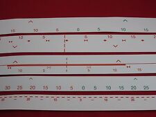 Neu Nadelzählfolie für Strickmaschine - New Needle-Bed-Strip for KnittingMachine