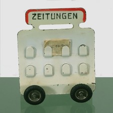 Blech Zeitugswagen KIBRI Eisenbahn Zeitungs - Wagen