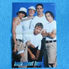 BACKSTREET BOYS POSTER BRAVO 2 Seiten 1990er NANA