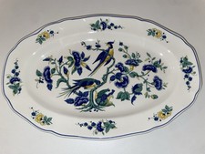 Fleischplatte mittelgroß Villeroy& Boch Phönix Blau
