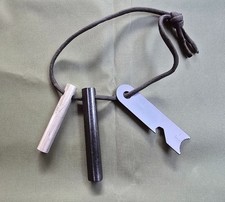 Feuerstahl Sechskant mit Magnesiumfeuerstarter