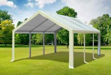 Partyzelt 4x6m beige pvc - 4x6m,