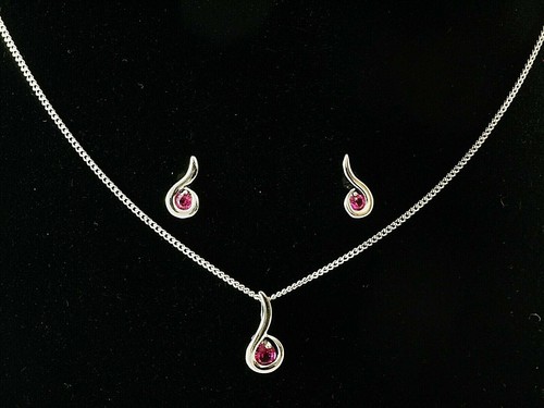 585 weissgold set kette - 585,