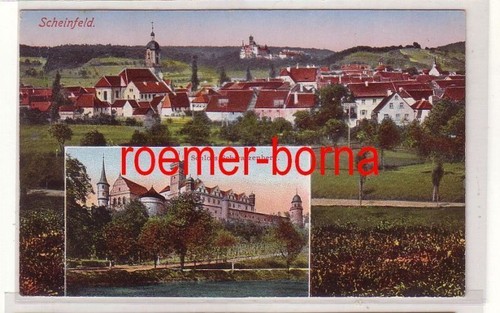 77475 mehrbild scheinfeld - mehrbild, ak