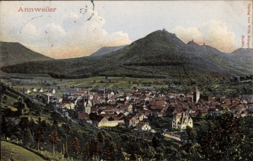 Annweiler trifels pfalz - ak,