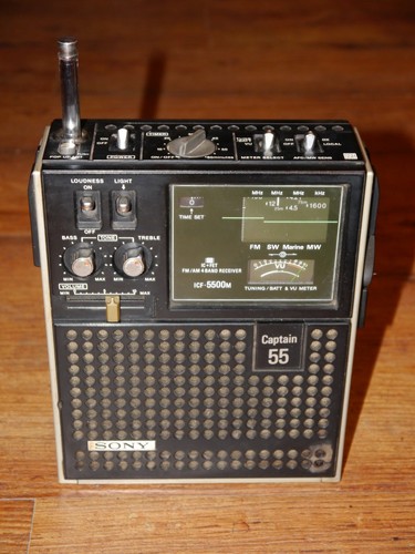 Sony captain radio - sony, 55