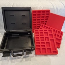 Figurenkoffer Koffer Warhammer 40K Warhammer Fantasy GW schwarz carry case