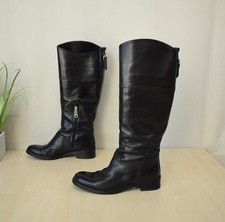 klasse Bally Reiterlook Stiefel Gr. 37 Lederstiefel Damenstiefel