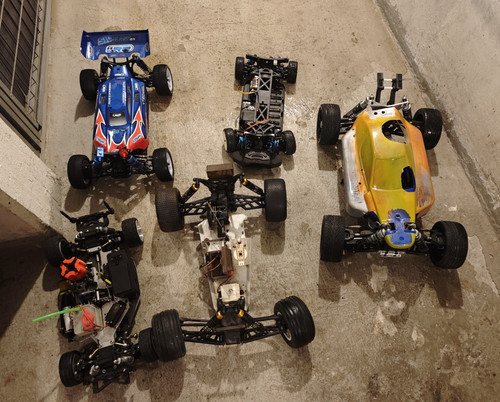 Nitro und elektro buggy - elektro,
