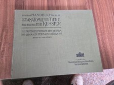 HandbuchDer Anatomie Der Tiere Für Künstler/Band III.Der Löwe/Hc.1905-Vollständ.