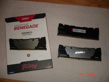 Kingston FURY Renegade 16GB (2 x 8GB) PC4-32000 (DDR4-4000) UDIMM...