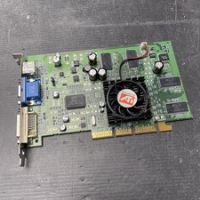 ATi Radeon 9100 128MB DDR AGP, DVI, VGA, S-Video Retro Grafikkarte (K31-49)