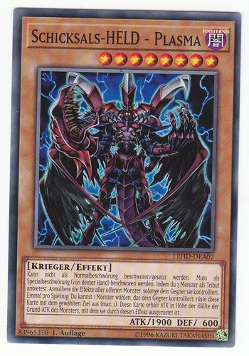 Schicksalsheld plasma - yu-gi-oh,