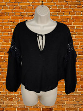 TIGERLILY SCHWARZE BLUSE