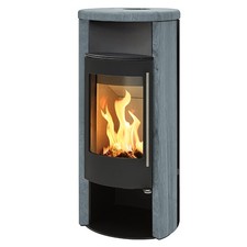 ABX Kamin Ofen Oslo schwarz