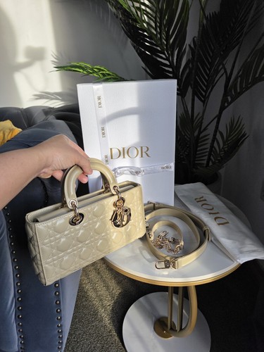 Dior medium lady joy latte - medium, d-joy