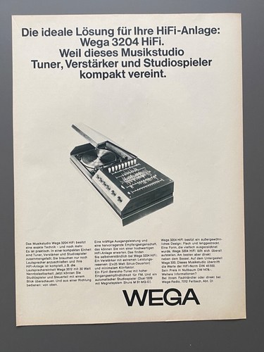 Wega 3204 hifi tuner - wega,