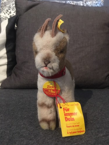 Steiff ziege zicky - mit, kfs