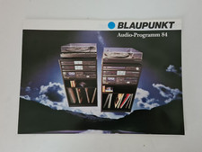 Blaupunkt - Audio-Programm 84 - Prospekt / Broschüre / Katalog - 1984 (AU2676)