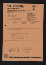 MÜNCHEN, Brief 1959, Otto Gruber & Co. Autozubehör Werkzeuge Maschinen