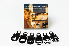 Metall Steckblende Petzval 55, 85, 58mm Objektiv Aperture Plates • Set of 6 FUN