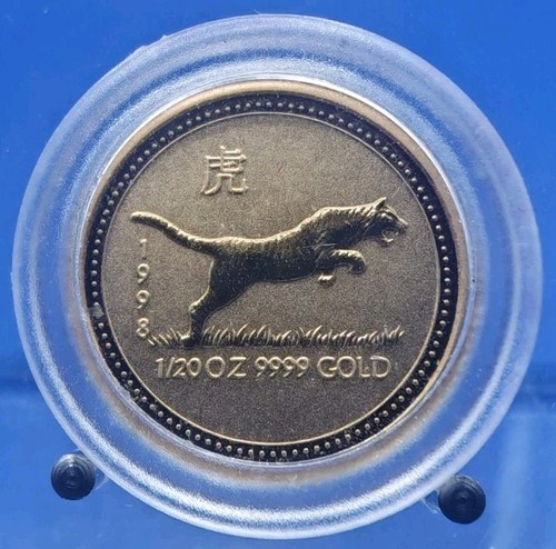 20oz lunar tiger - 1/20oz, gold