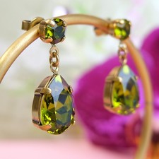 Ohrringe Gold Tropfen