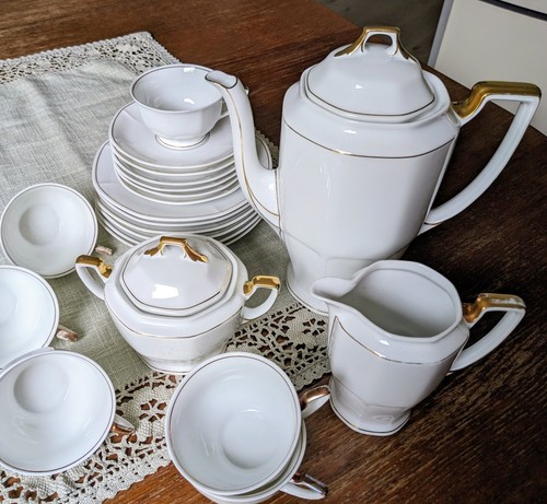 Art deco kaffeeservice zeh - art,