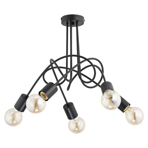 Deckenlampe metall flammig - deckenlampe,