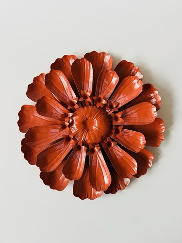 Blume metall wanddeko - wanddeko, wandbild