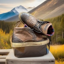 Herren Leder Boots von