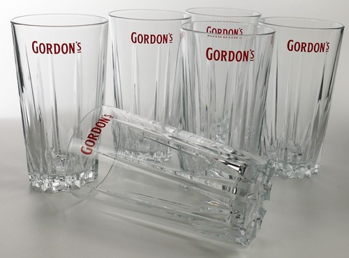 Gordons gin glas - 6,