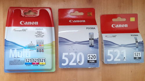 Canon tintenpatronen - 3×,