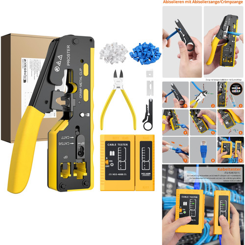 Rj45 crimpzange set - rj45,