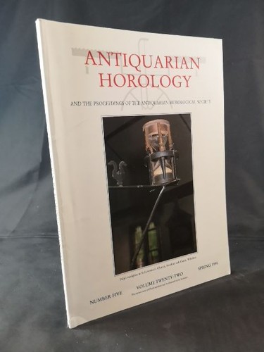 Antiquarian horology and the - horology,