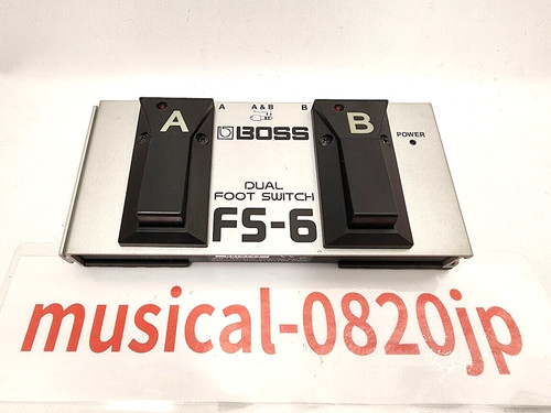 Boss dual foot switch - dual,