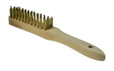 Drahtbürste 5-Reihen aus Holz