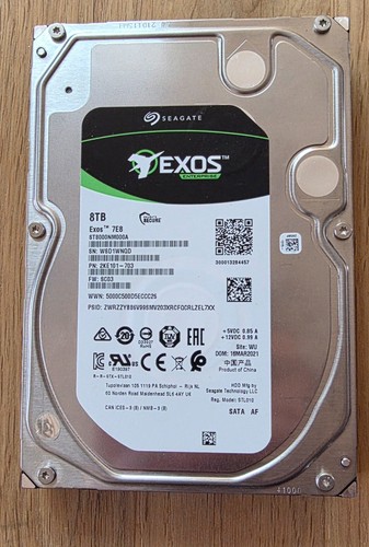 Seagate exos 8tb - exos, interne
