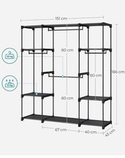 Songmics Kleiderschrank 