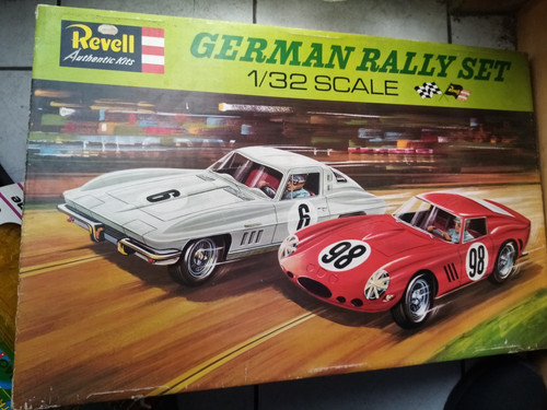 Revell german rally set - rally,