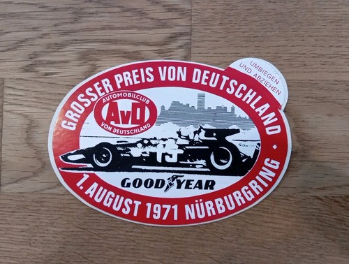 Nürburgring formel 1971 - nürburgring,