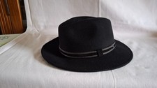 Crushable Trilby Herren Hut Wollhut 100% Wolle Gr. 58 SUPERIOR QUALITY M / L