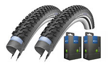 2x Schwalbe Marathon Plus MTB Fahrradreifen 26/27,5/29 Zoll wählbar mit Schlauch