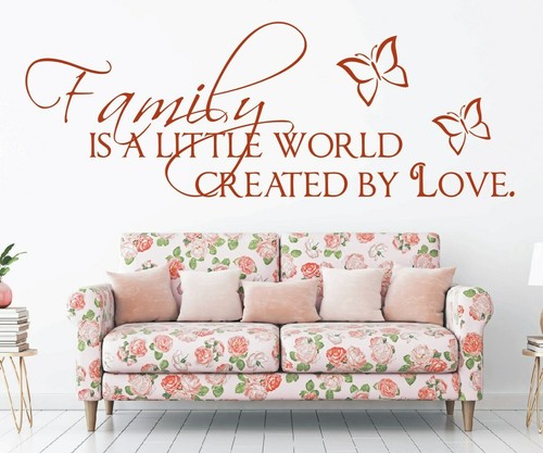Wohnzimmer wandtattoo family - wohnzimmer,