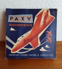 Schmohl PAXY Fessel Flugmodell Schleuder Segler Catapult Plane Avion Catapulter
